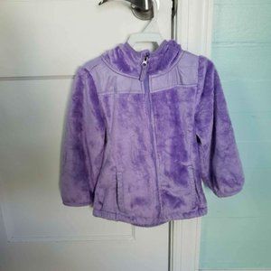 Cuddly Cozy Purple Jacket Girl's Soft Coat Size S (5)
